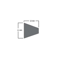 BIO-CONE електрод для конізації, стерильний, малий/плаский 18 x 12 мм